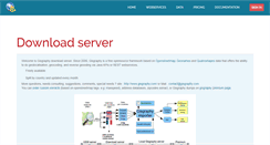 Desktop Screenshot of download.gisgraphy.com